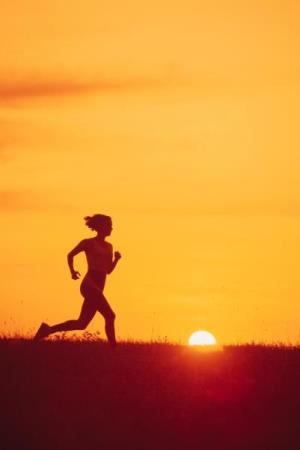 Woman running